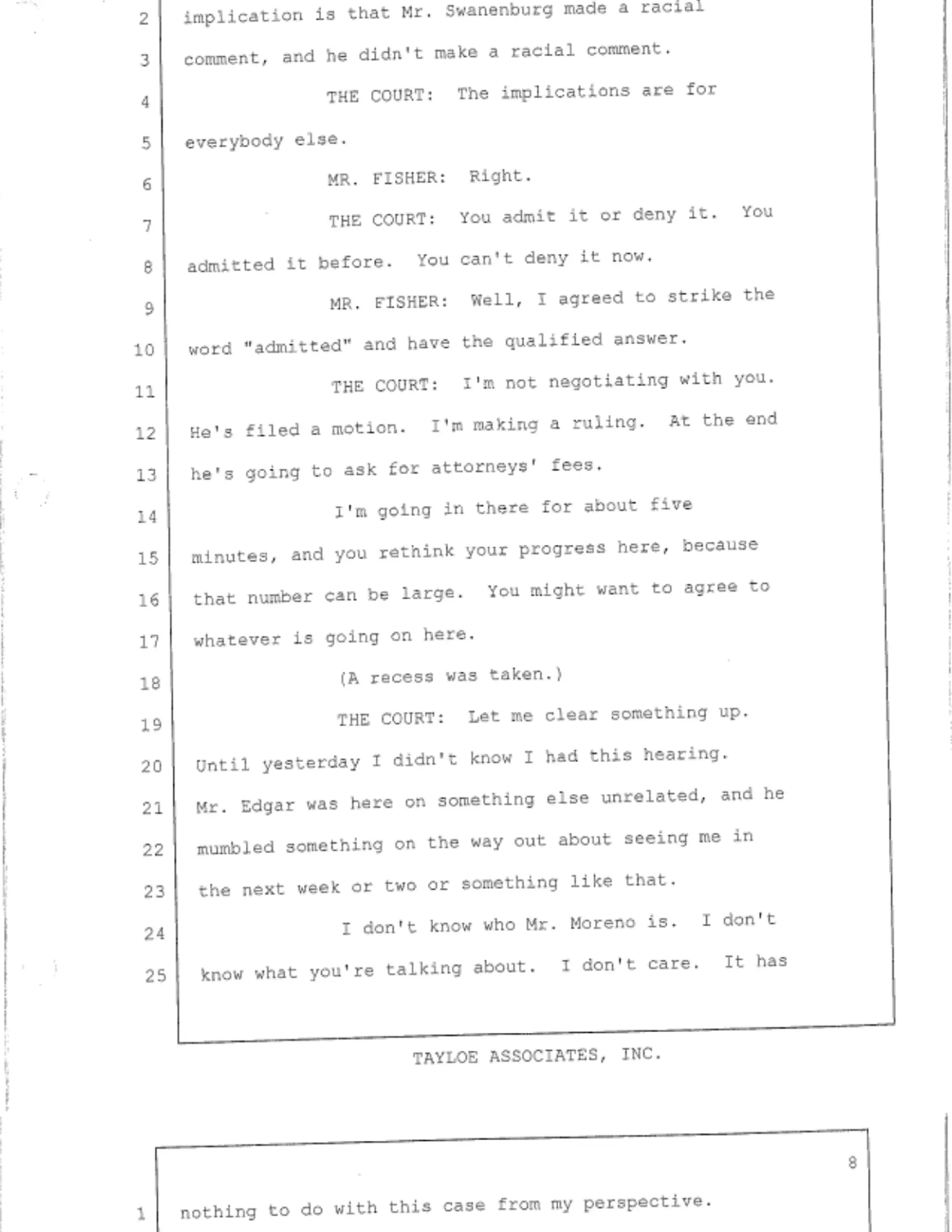 Transcript of proceedings 10 21 2014