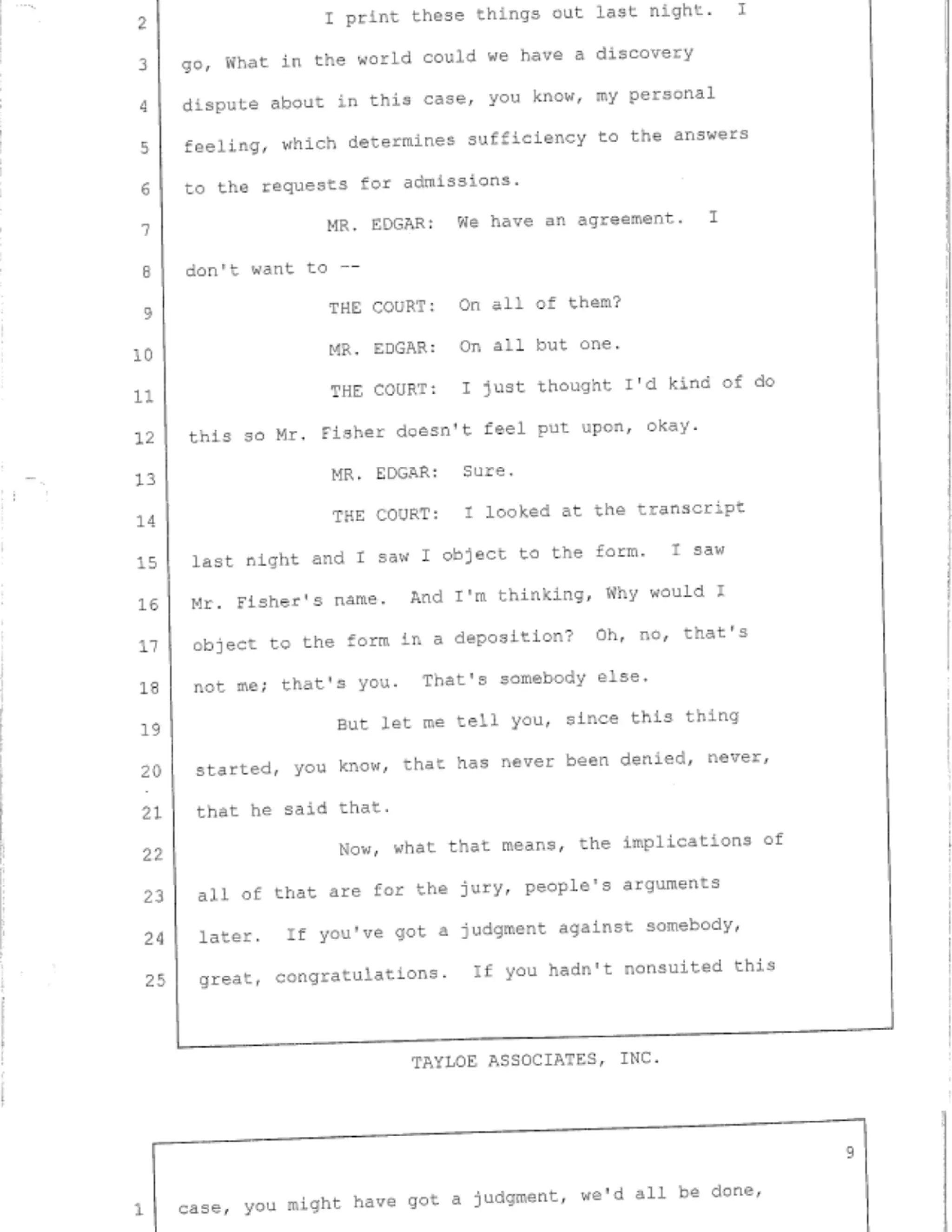 Transcript of proceedings 10 21 2014