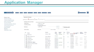 • NA VI AN C E Students Planner Courses Scholarshrps Colleges Careers Connearons Reports 0 &ard>.for Stud•nt I 0 I
Quick Links
Application Manager
Transcrrpt Request Manager
Muiple Transcript Manager
Document Manager
Scholarship Applicabon Manager
Teacher Recommendations
JournalDashboard
Mailing Manager
Naviance
Curria.Jium PrepMe
Application Manager
,,pending apps tsubmitted apps Jhistory T SUilVTlal'f J
PENDING APPLICATIONS
Grade/Class:
Currently showing:
[ class of 2015 (gra
106 applications
All pending applications
r (select list)
and/or college:
--
=::iJ
or Iadvanced searchShow me:
Quick lookup: last name:
)all
Application Manager
'E)
DeadlineCollege
OaklandUniv
Student
	
  
Delamar, Marty
Office
Status
"'mg
Student
Status
submitted
Type
	
  
RD
Delivery
Type " Eranscrlpt ICollege
requested
lntemal
Deadline
Added
	
  
7n/09
Abilene Christian Univ Caya, Matthew Pending RD
Q requested 2/1/15 4/15/10
Uof Michigan Beamer, Fred Pend• 11 submitted RD requested 1/31/12 11/1/13 317/11
Uof Notre Dame Beamer,Fred Pending RD requested 1/1/14 11/1/13 818/11
Furman Univ Caya, Matthew Pendrn! RD requested 1/15/12 11/17/11
Uof Wisoonsin Madison Beamer, Fred Pendmg submitted RD Q requested 2/2/15 11/1/13 11129/11
NavianceU (not a realcollege) Caya, Matthew Pendrrg RD requested 2128/12 12/8/11
Whitman Coil Beamer,Fred Pending submitted RD requested 1/15112 11/1113 1/31/12
Acadia Univ Marke, Oreu Pendin RD Q requested 6/26/12
AdelphiUniv Marke, Dreu Pending RD requested 6/26/12
0
c
c
c
0
0
0
c
0
l
 