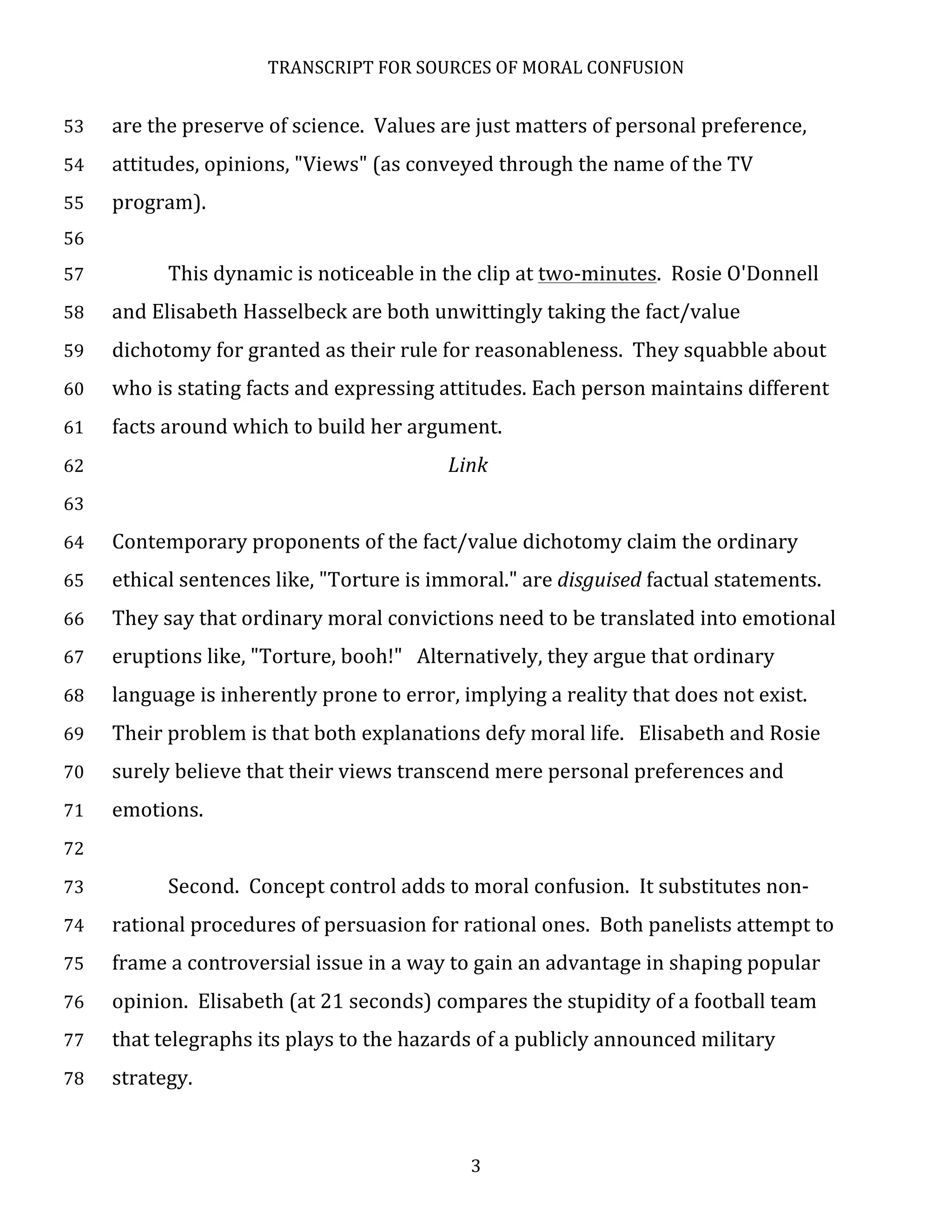 Transcript sources of moral confusion | PDF