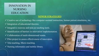 Student Nurses Innovation Project Examples INNOVATION IN NURSING, FUTURICTIC NURSING AND TRANSCULTURAL NURSING | PPTX