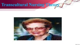 Transcultural Nursing Theory
 