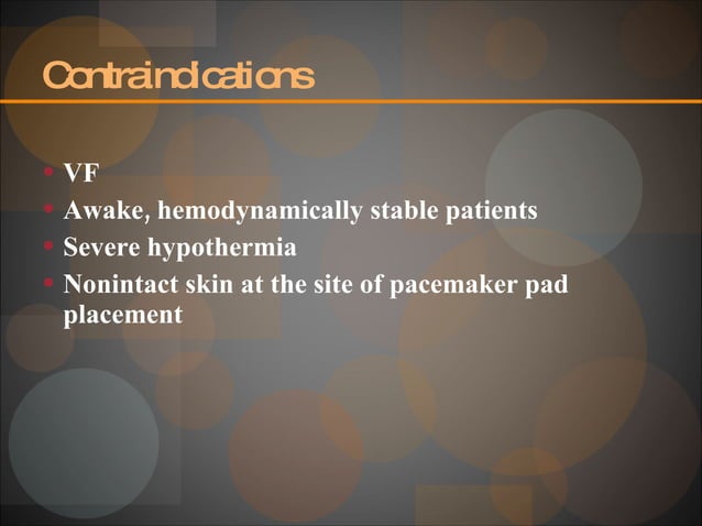 Transcutaneous Pacing | PPT | Heart and Cardiovascular Diseases ...