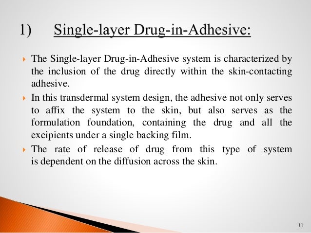 Ppt Transdermal Drug Delivery System Powerpoint