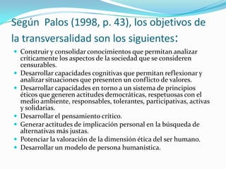 Transformación del proceso del pensamiento (Formación)DialógicoDebes saber quién es el objeto y quién es el sujeto de una oracióncon el fin de saber si eres el Objetoo el Sujeto de la historiasi no puedes controlar una oraciónno sabes cómo ubicarte tú mismo dentro de la historia para descubrir tu propio origen en el país, para hablar,para usar tu voz...............