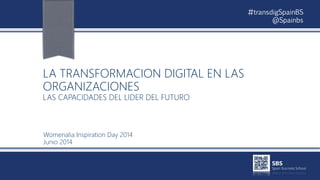 El taller sobre la transformación digital en las organizaciones. | PPTX