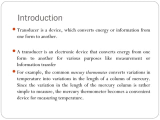 Transducer | PPT