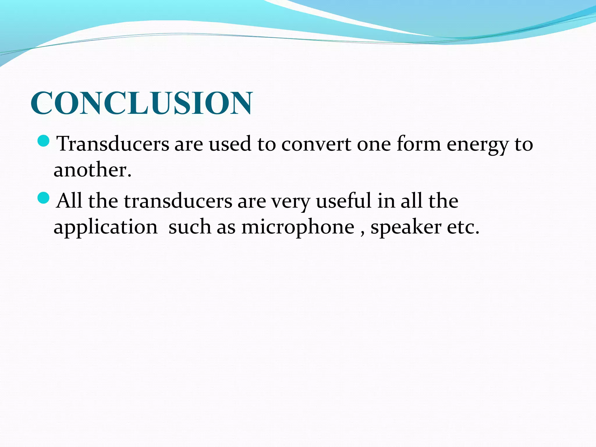 Transducers | PPT