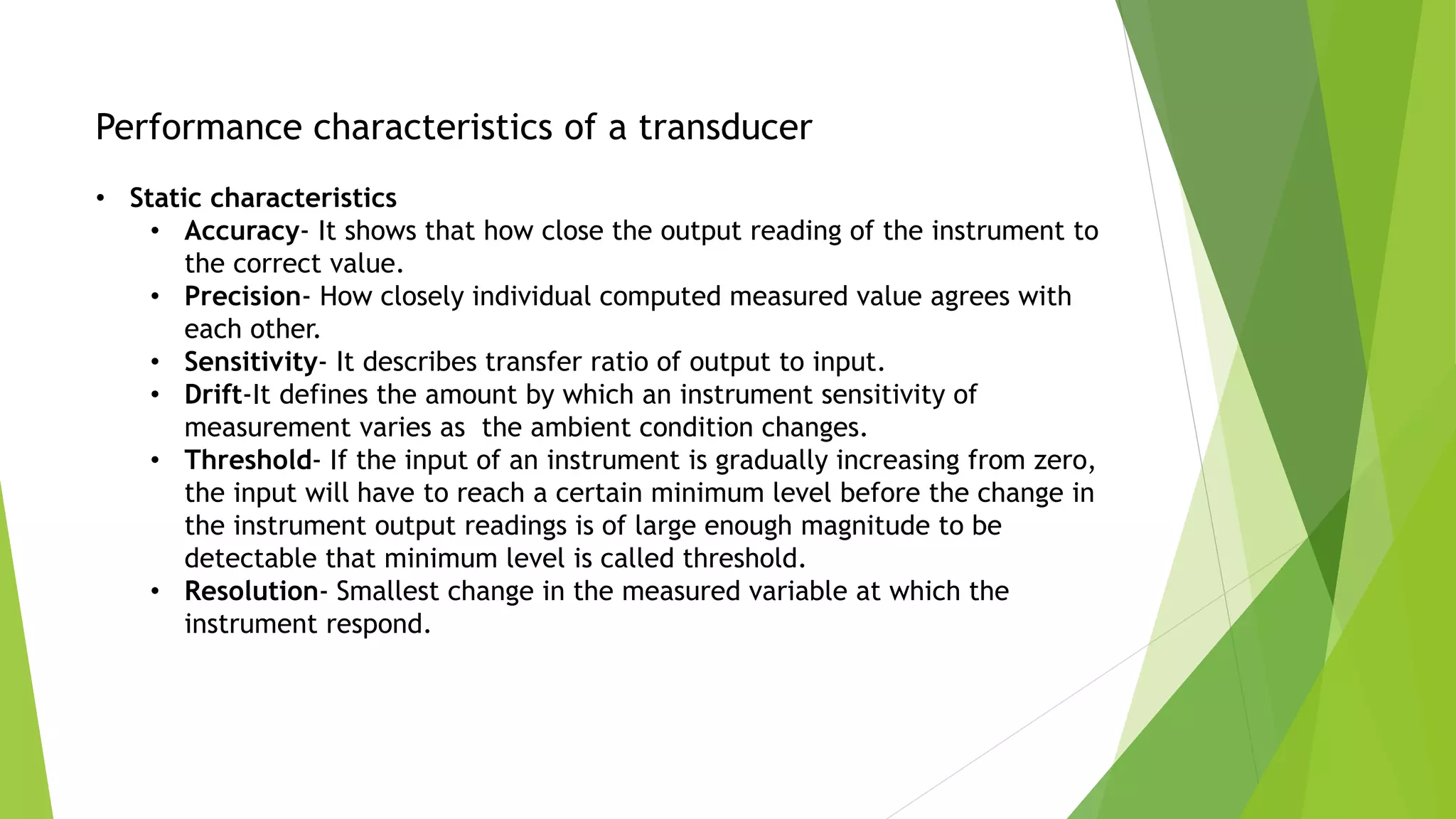Transducers | PPTX