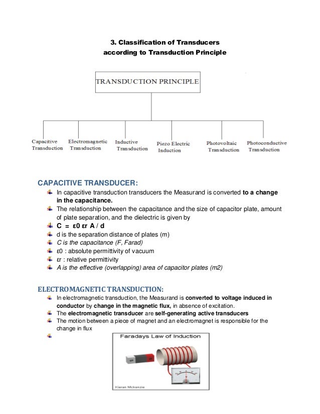 Transducers and it's types