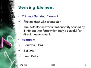 Sensing Element
07/24/16 EEE 8
 