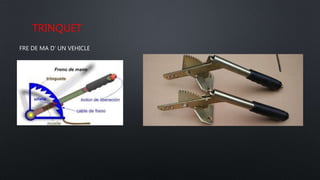 TRINQUET
FRE DE MA D’ UN VEHICLE
 