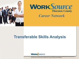 Career Network Transferable Skills Analysis 