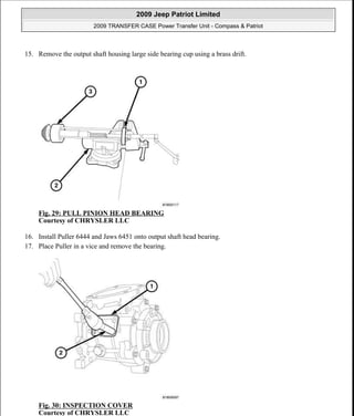 Manual Reparacion Jeep Compass Patriot Limited 07 09 Transfer C