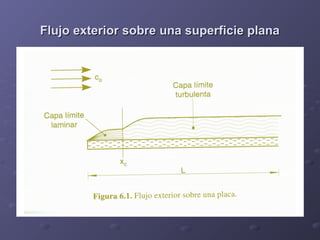 Flujo exterior sobre una superficie planaFlujo exterior sobre una superficie plana
 