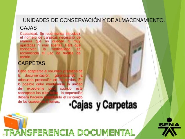 TRANSFERENCIA DOCUMENTAL