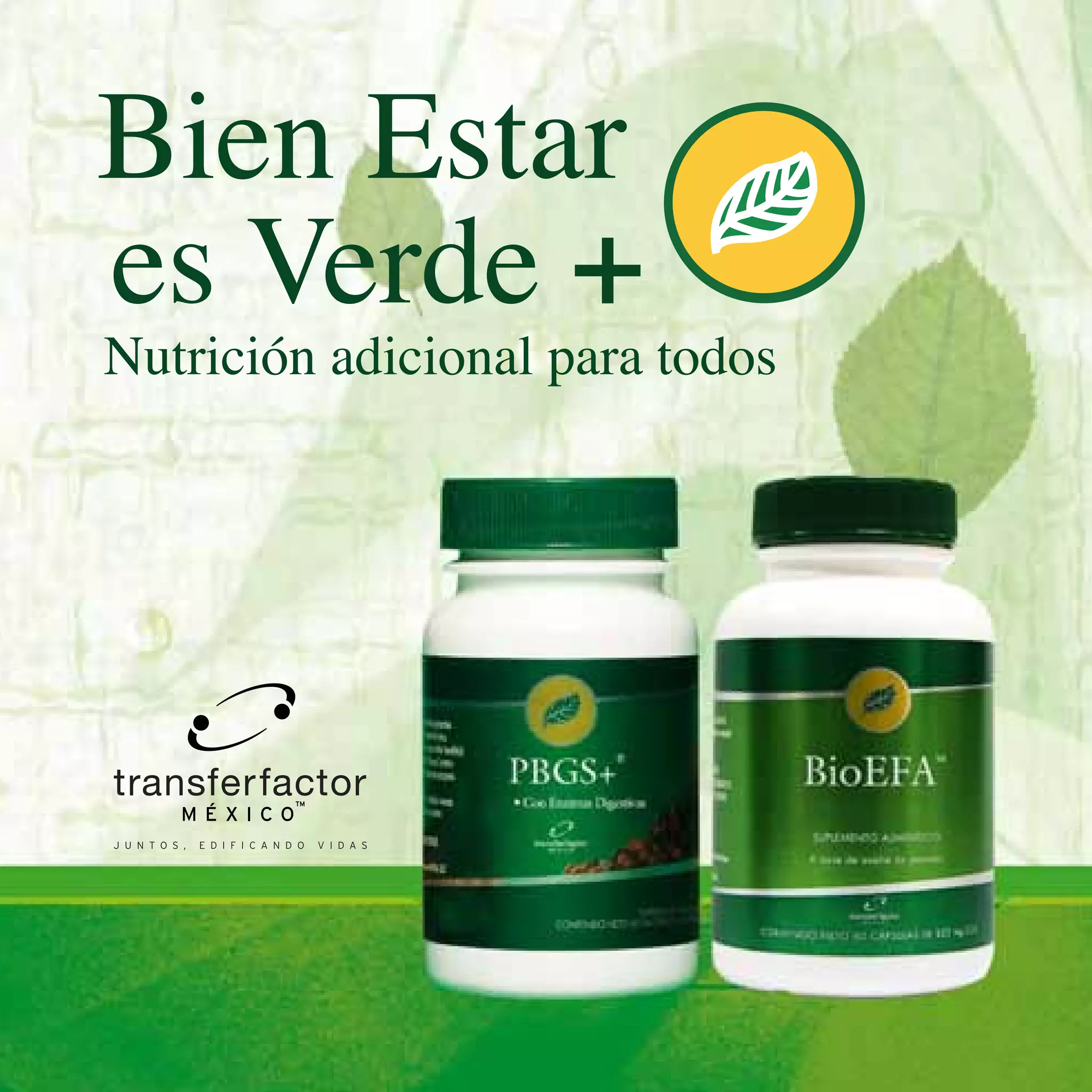 Nutrición adicional para todos
 