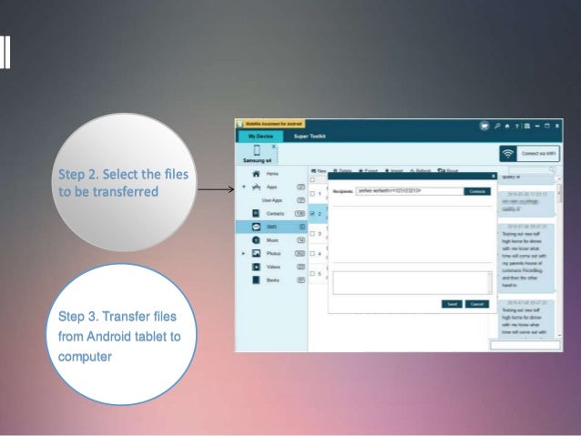 Transfer Files From Android To Tablet Transfer Files From Android To Tablet
