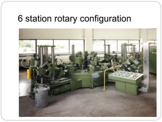 6 station rotary configuration
 