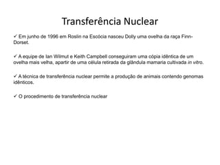 Transferência Nuclear ,[object Object]