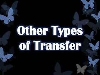 Other Types
of Transfer
 