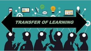 TRANSFER OF LEARNING
 