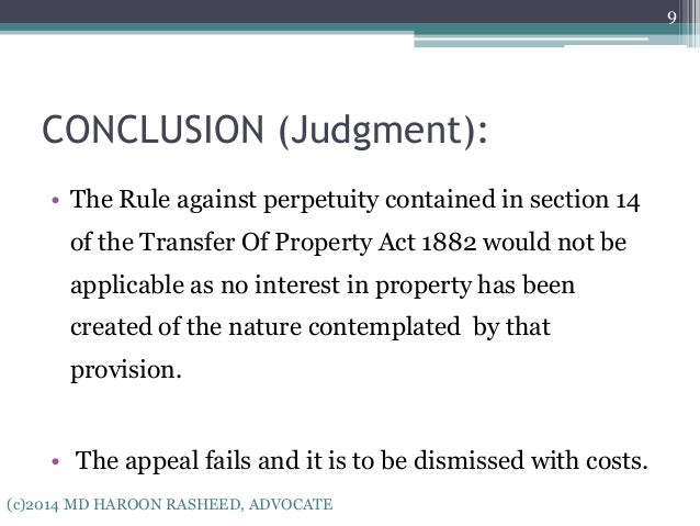 Landmark Cases On Transfer Of Property Act 2025