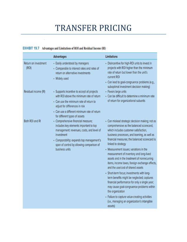 TRANSFER PRICING | PDF