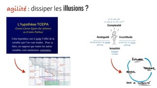 agilité : dissiper les illusions ?
 