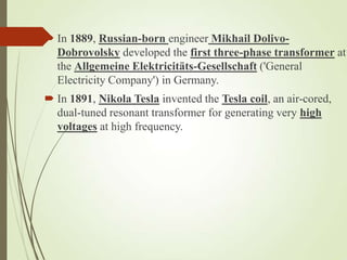 Electrical Transfomers | PPTX
