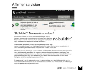 www.15marches.fr
@15marches
#LDTRA
stephane@15marches.fr
Affirmer sa vision
Blog Captain Train
 