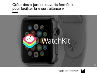 www.15marches.fr
Créer des « jardins ouverts fermés »
pour faciliter la « surtraitance »
 