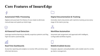 Insure Edge Transform Claims Operations with Damco's InsureEdge | PPTX