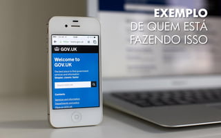 EXEMPLO
DE QUEM ESTÁ
FAZENDO ISSO
 