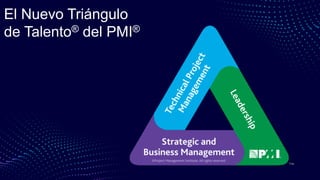 El Nuevo Triángulo
de Talento® del PMI®
 
