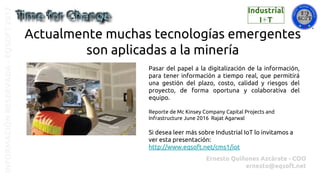 Transformación Digital en el Negocio de la Minería | PDF