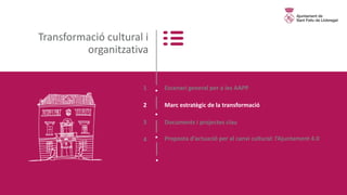 Transformacio cultural i_organitzativa resum