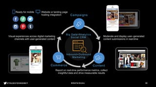Impacto en el Marketing
Marketing Digital
Creatividad &DT
Big Data Automatización
Innovacióne-commerce
Real Time CRM
TRANSFORMACION
DIGITAL
TRANSFORMACION
DIGITAL
33@RAFAIGUAL#TRANSFORMDMKT
 
