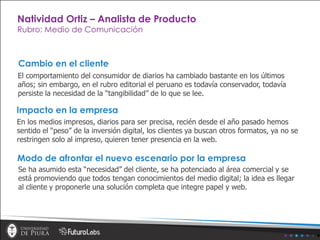 Transformación Digital - Cambios e impacto en la comunicación del marketing digital en las empresas peruanas.