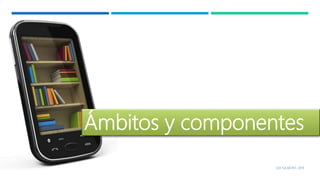 Ámbitos y componentes
LEA SULMONT, 2019
 