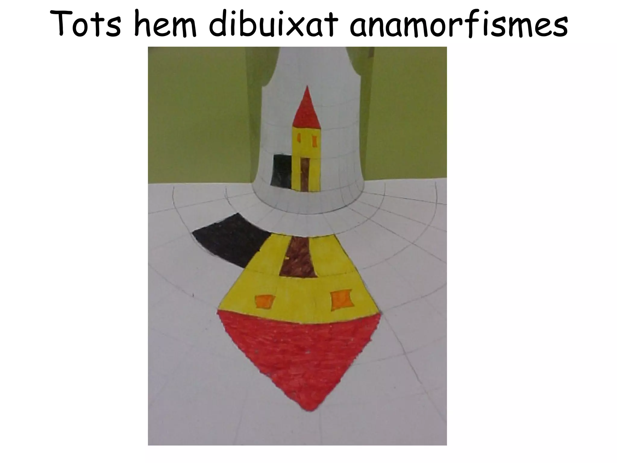 Tots hem dibuixat anamorfismes
 