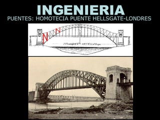 INGENIERIA PUENTES: HOMOTECIA PUENTE HELLSGATE-LONDRES 
