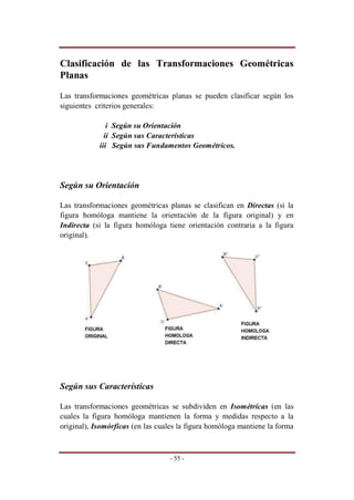 Transformaciones Geométricas