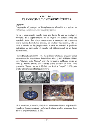 Transformaciones Geométricas