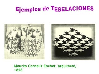 Maurits Cornelis Escher, arquitecto,
1898
 