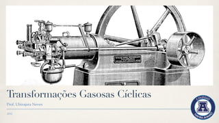 Transformações Gasosas Cíclicas
Prof. Ubirajara Neves

2012
 
