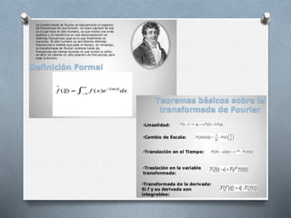 Transformada de fourier