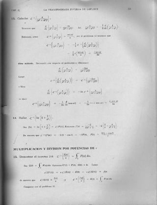Transformadas de laplace
