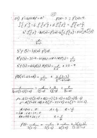 Transformadas de laplace IUP "SANTIAGO MARIÑO"