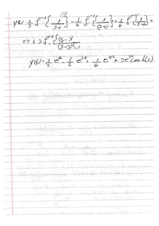 Transformadas de laplace IUP "SANTIAGO MARIÑO"